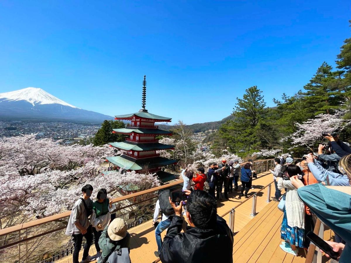 富士山金魚 Fujisan Kingyo Villa Fujikawaguchiko Dış mekan fotoğraf